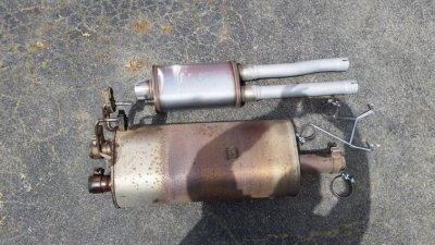 Ram mufflers new and old.jpg