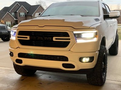 2019 RAM LED Headlights On.JPG