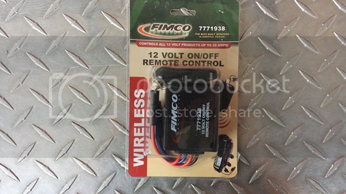 FIMCO Remote Control On/Off Switch 12 Volt