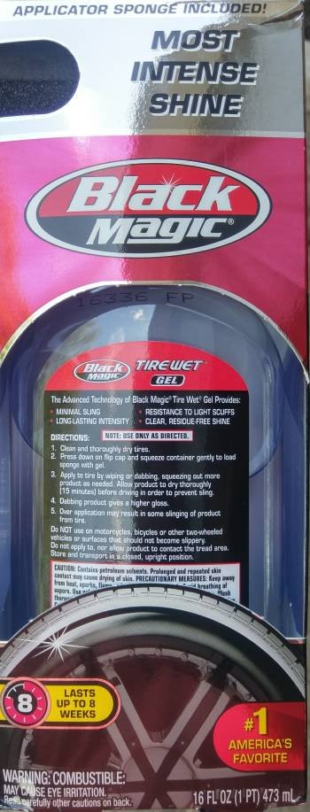 Black Magic Tire Wet Gel