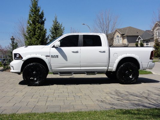 Pics please of 4 inch lift with 33's and 35's. | DODGE RAM FORUM ...