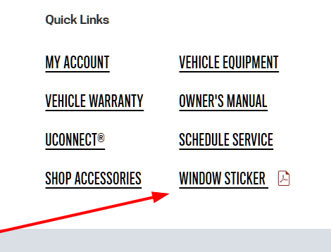 Found My Factory Window Sticker Here | DODGE RAM FORUM - Dodge Truck Forums