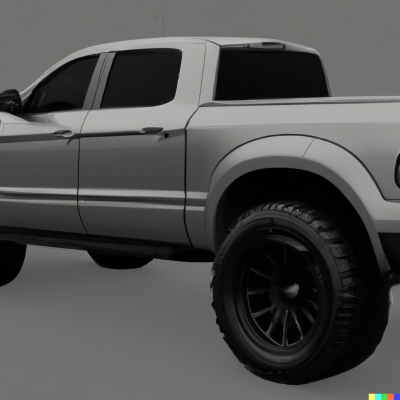 DALL·E 2023-04-20 08.59.34 - A 3d digital rendering of a 2018 Ram 1500 truck with big tires in...png