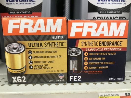 2023-04-28 FRAM XG2 & FE2 Oil Filter Comparison 002.JPG