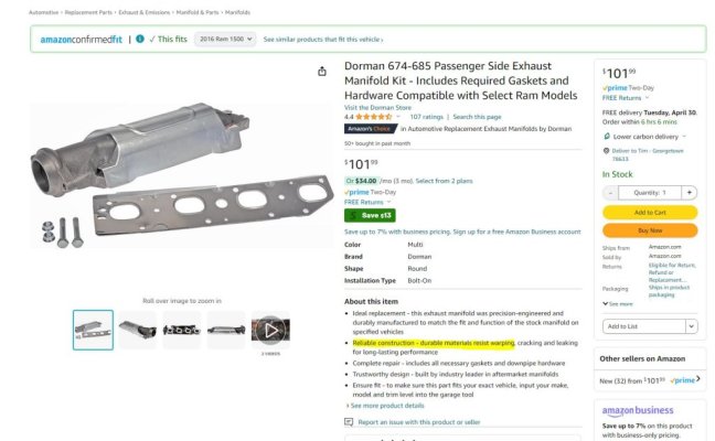 Dorman exhaust manifold.JPG