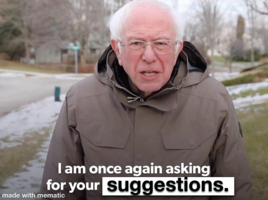 bernie suggestions.jpg bernie suggestions.jpg