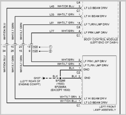 2013 Ram 1500 low high beam base model wiring to BCM.jpg 2013 Ram 1500 low high beam base model wiring to BCM.jpg