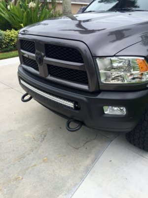 Installed 5500 tow hooks on my 2500!