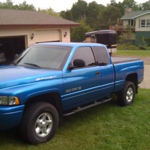 The blue ox