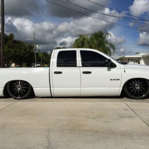 bagged dodge ram