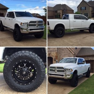 Ram 2500- 6" Procomp Lift- 37" tires