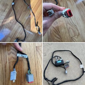 Wire harness for usb