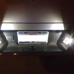 6K License Plate Bulbs II