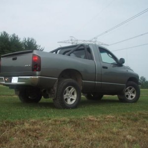 New Rubber & Roll Bar Mounted from the rear