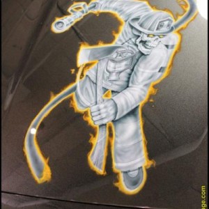 hood close up