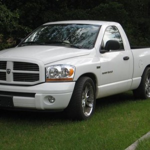 when i had the rims on it and before the hood