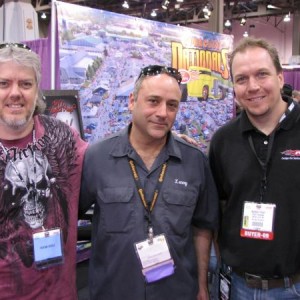 Myself, Murray Pfaff and Lenny DiJoseph