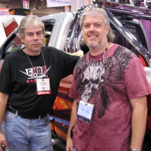 Myself and Michael Banks from the Chop Shop