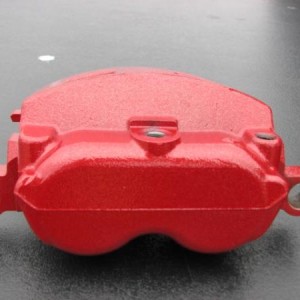 02 25 09 Brake Calipers Powdercoated Metallic Red 1