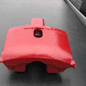 02 25 09 Brake Calipers Powdercoated Metallic Red 2
