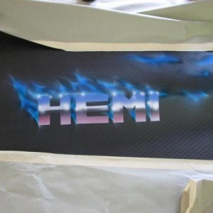 Hood being Painted 02
