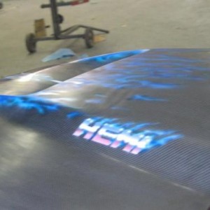 Hood being Painted 04