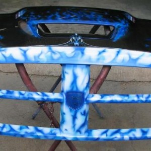 Hood being Painted 08