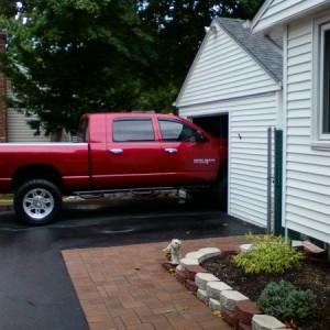 Mega Cab Garage.