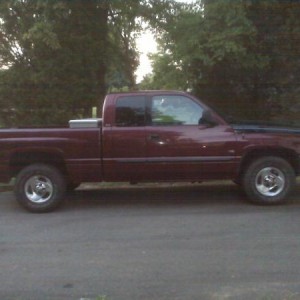 When I got the truck this summer.