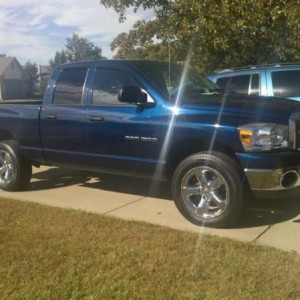 Before taking the truck to get the windows tinted