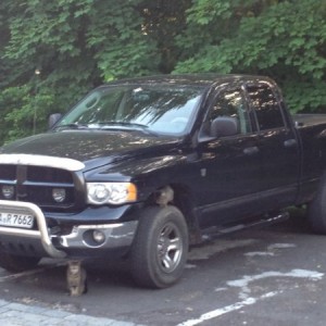 painted the grill black