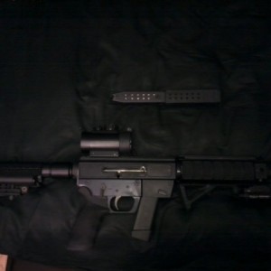 JR Carbine fed by Glock 45 mags