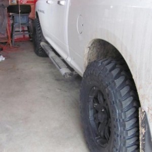 Off set of new tires, 35x12.5x17