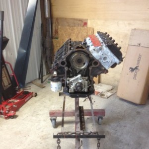 Torn down for cam install