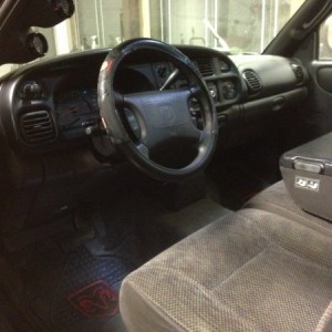 Interior reinstalled (minus ratchet shifter)