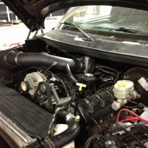 Motor ready for first start