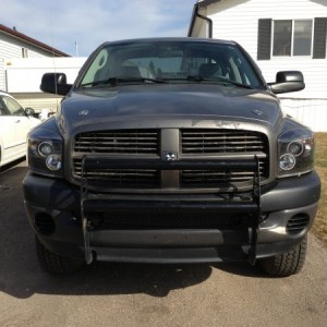 Took out chrome guards