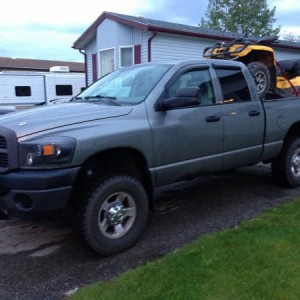 Quad loaded up on the new box