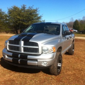 put the stripes on