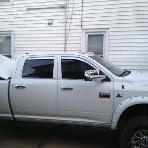 Front tinted to match the rear