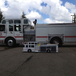 A scale replica of our Pump 1 Truck.
Nicknamed "Lil Pump"