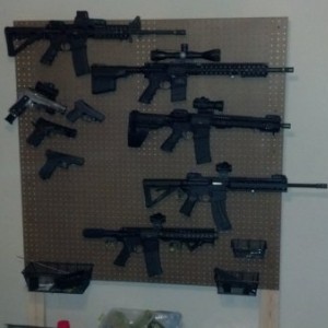 Keeping things classy on the wall beside my bed.