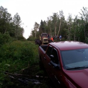 Tow truck/skidder