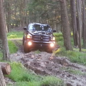 Headin into the mud