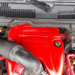 painted engine cover