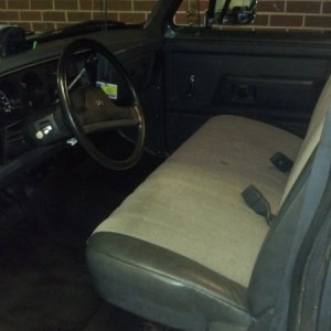 Interior driver-sider view