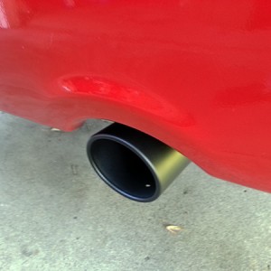 Plasti-Dip's exhaust tip