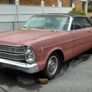 1966 Ford Galaxie 500 Hardtop. 289/C6. I'm the second owner. It's a work in progress.