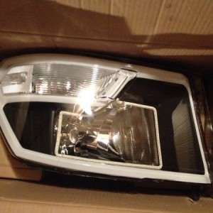Dual Headlights painted by Retro Shops
