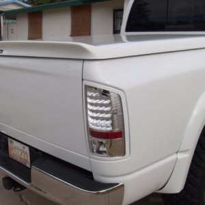 New painted tail lights.